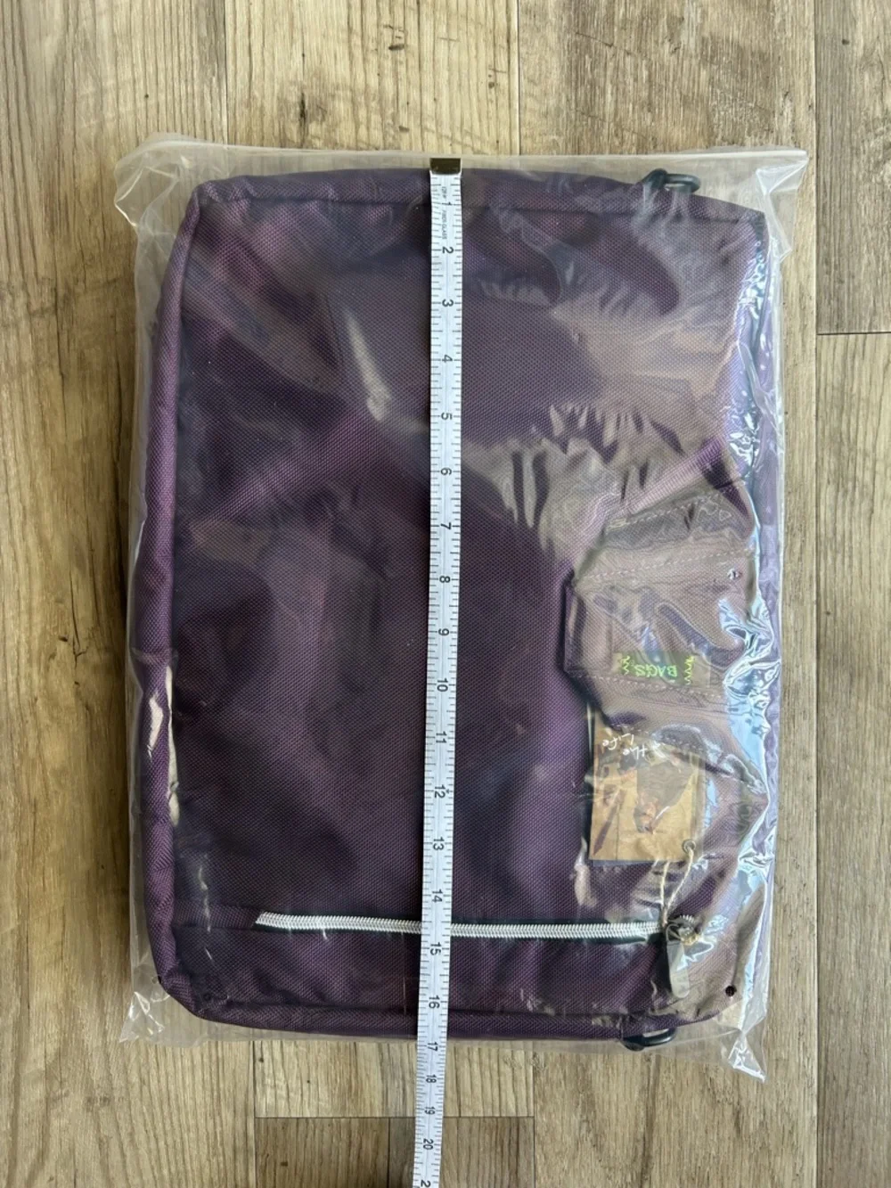 Dime Bags 17” Laptop Bag Side Hustler Plum NEW